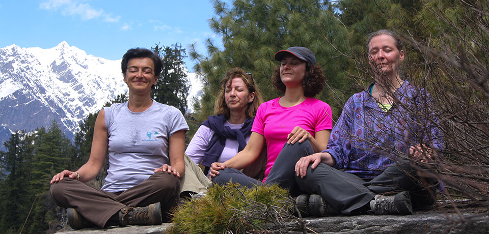 Yoga and Trekking in the Himalaya